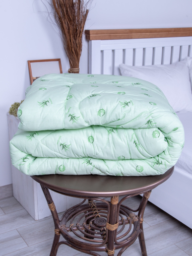 Одеяло стёганое "Бамбуковое волокно" поплин 400 гр/м2