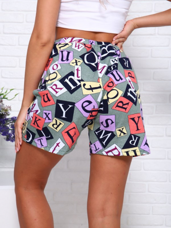 Женские шорты Лора / Буквы