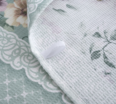 Полотенце вафельное кухонное / Под цветом розы 1