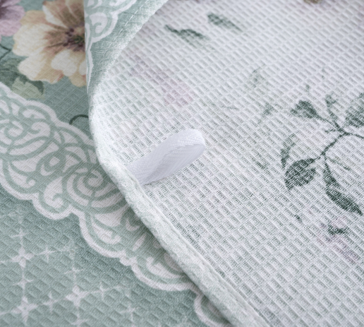 Полотенце вафельное кухонное / Под цветом розы 1