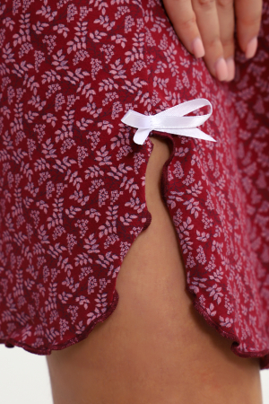 Женская сорочка 30144 / бордо