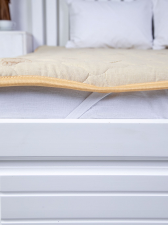 Наматрасник овечья шерсть поплин