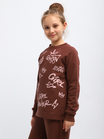 Детская пижама "Квин" / Шоколад