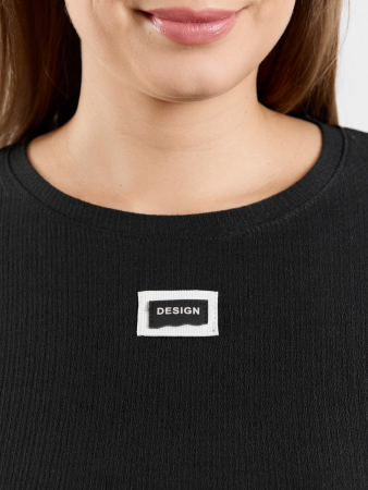 Женская туника Рената-1 / чёрный