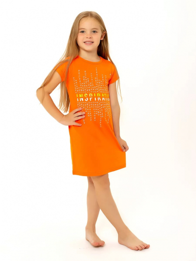 Детская сорочка "Идея" / Оранжевый арт. дк277ор