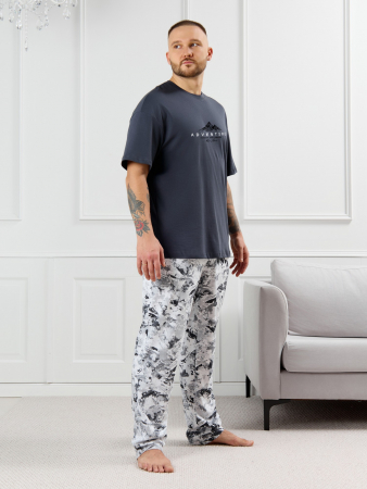 Мужской костюм Олимп-3 КП-163 / графитовый