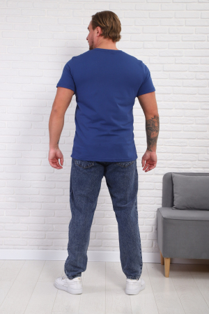 Мужская футболка 88148 / индиго