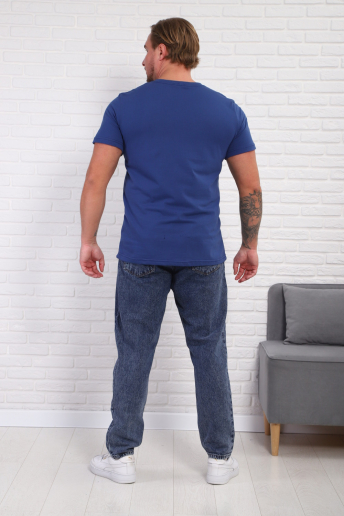 Мужская футболка 88148 / индиго