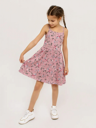 Детский сарафан "Кокетка" / Тёмно-розовый арт. дк169тр