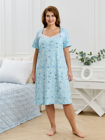 Женская ночная сорочка Мадера-1 / ромашка