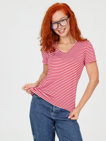 Женская футболка Лимона / Красный