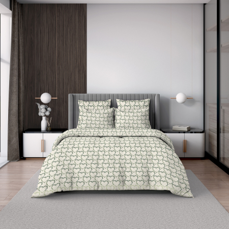 Комплект постельного белья "Волшебная Ночь" перкаль / Allisum heart