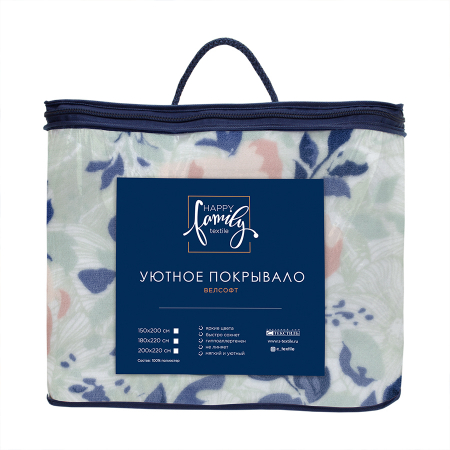 Покрывало Happy Family велсофт Флорайн