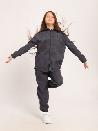 Детский костюм "Вельвет" / Графит