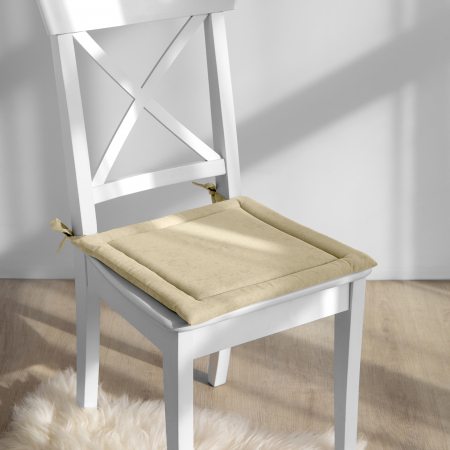 Подушка для стула "Волшебная Ночь" 40/40 Шампань