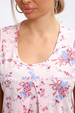 Женская сорочка 30148 / розовый