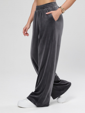 Женские брюки Марлена макси / серый