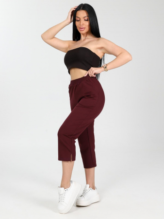 Женские бриджи Портленд / винный