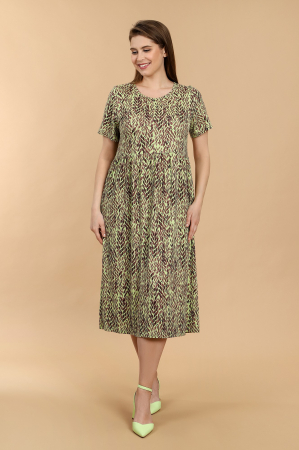 Платье женское Дыхание лета-1 / Зеленый