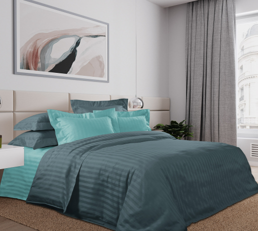 Постельное белье страйп-сатин ТМ Legends / Карузо