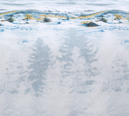 Постельное белье перкаль зима-лето / Снежное сияние 1