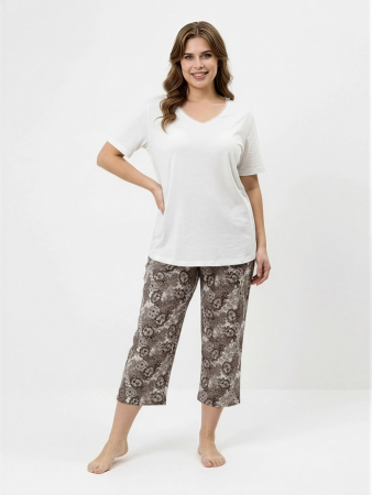 Женская пижама Луна-1 / молочный