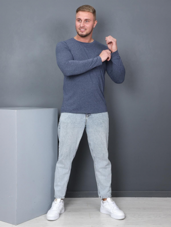 Мужской лонгслив Рейнир / индиго