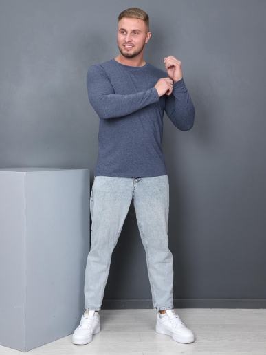 Мужской лонгслив Рейнир / индиго