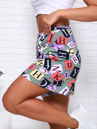 Женские шорты Лора / Буквы