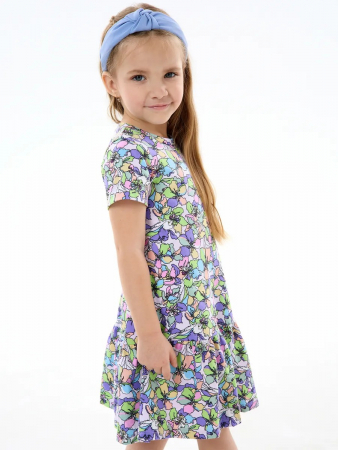 Детское платье "Лето" / Яркие цветы