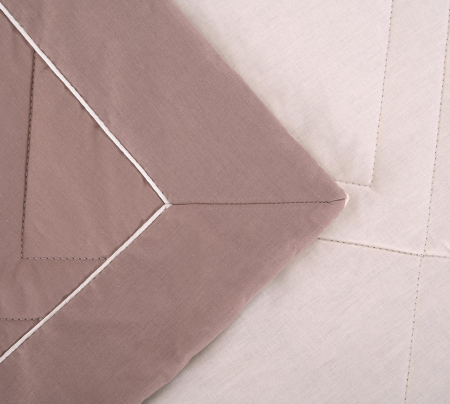 Постельное белье перкаль с одеялом / Рудбекия