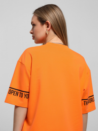 Женская футболка Терри-2 / оранжевая