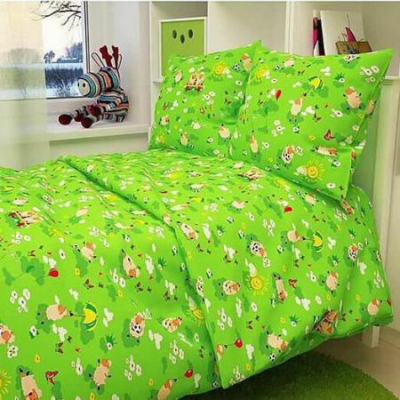 Постельное белье в детскую кроватку бязь 90гр/м2 / Распродажа