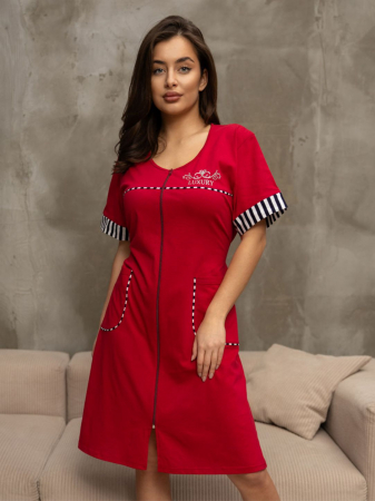 Женский халат мод.2119 / Бордовый