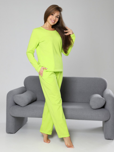 Женская пижама П-147.05 / лайм
