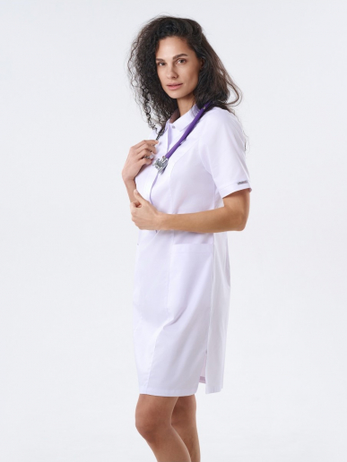Платье медицинское женское 235.0 / Белый