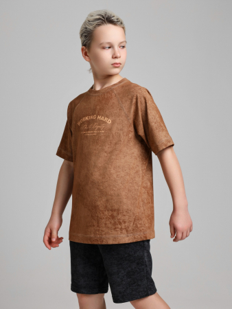 Футболка для мальчика Сидней-2 / коричневый