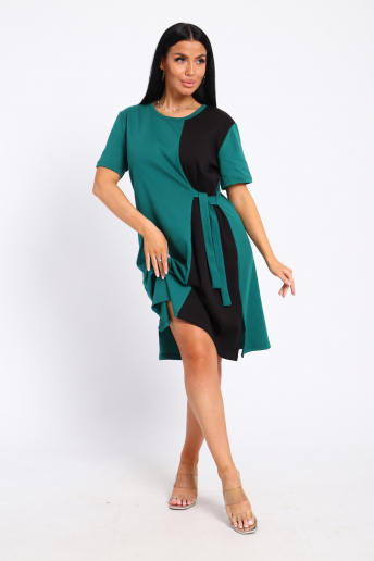 Женская туника 35285 / зеленый