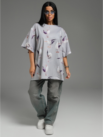 Женская футболка Ирбис / Чайки