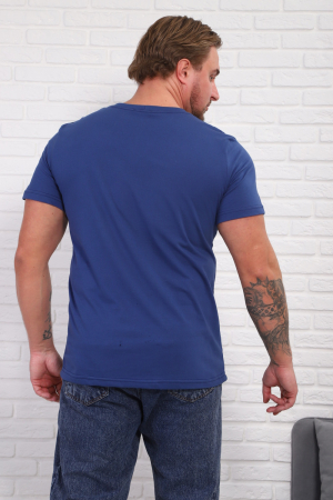 Мужская футболка 88148 / индиго