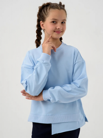 Детская толстовка "Мила" / Голубой