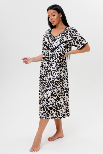 Женский халат 2177/1 / Бежевый