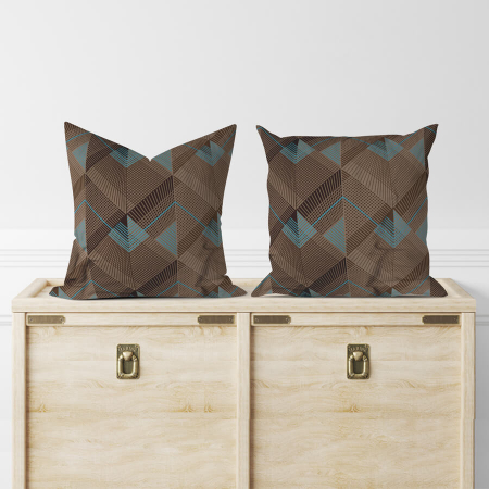 Комплект наволочек поплин без молнии 70x70 / расцветки в ассортименте