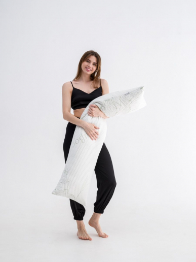 Подушка PandaHug "Body pillow bamboo" лебяжий пух
