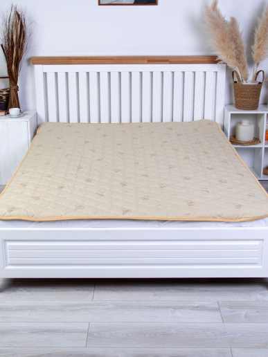 Наматрасник овечья шерсть поплин