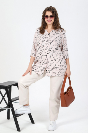 Блузка женская Мода-2 / бежевый