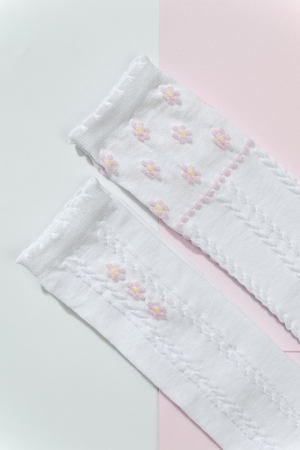 Детские гольфы Незабудка (набор 2 пары) / белый