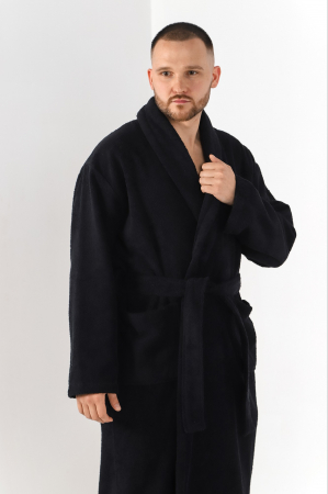 Халат мужской Комфорт-4 / Черый