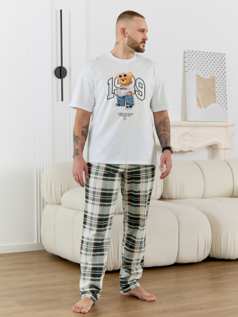 Мужской костюм Мишель-6 / зелёный