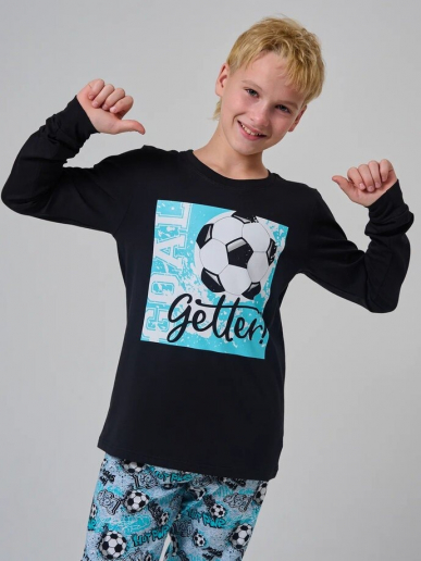 Детская пижама "Мяч" длинный рукав